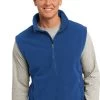 Unisex Midweight Solid Fleece Solid Scrub Vest -Medical Nurse Clothing Shop 1 sr f219 650