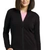 Women's French Terry Jacket 2 Women's French Terry Jacket -Medical Nurse Clothing Shop 1 wc 445 bla 650