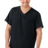 Clearance Jockey Men's Mesh V-Neck Solid Scrub Top -Medical Nurse Clothing Shop 1 wh 2374 clearance 650