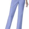 Clearance Women's Drawstring Elastic Waist Cargo Scrub Pant -Medical Nurse Clothing Shop 1 wk 5066 clearance 650