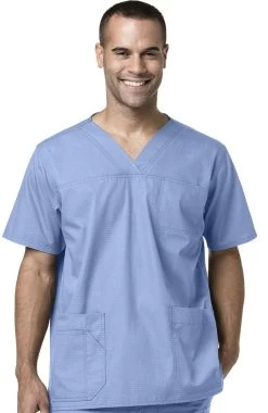 Carhartt Clearance Men's Multi-Pocket Solid Scrub Top
