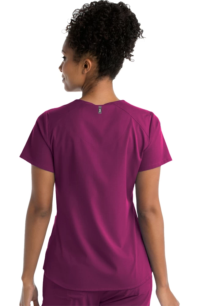 Women's Solid Scrub Top & Eden Jogger Scrub Pant 4 Women's Solid Scrub Top & Eden Jogger Scrub Pant - Image 2