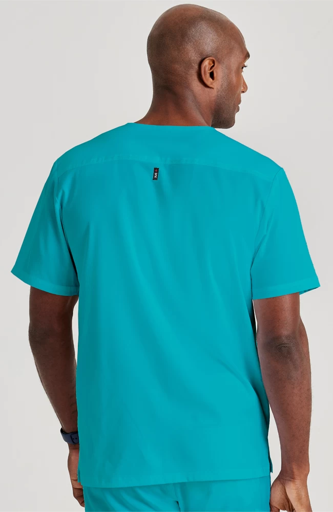 Men's Murphy V-Neck Scrub Top & Jogger Scrub Pant Set 4 Men's Murphy V-Neck Scrub Top & Jogger Scrub Pant Set - Image 2