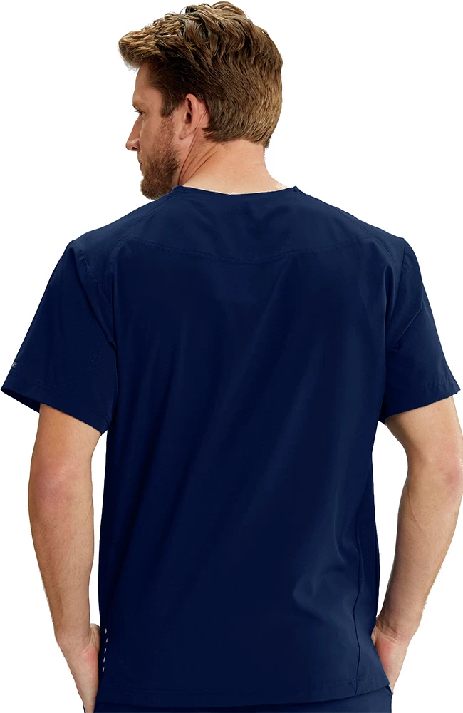 Clearance Men's Vortex Solid Scrub Top 4 Clearance Men's Vortex Solid Scrub Top - Image 2