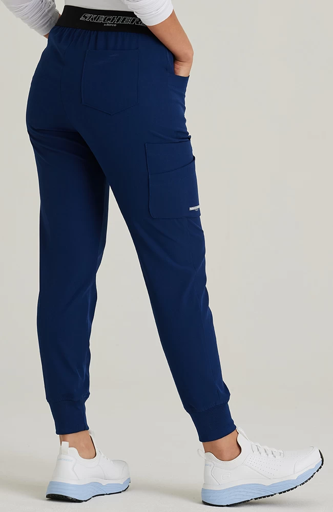 Skechers Women's Elastic Waist Jogger Scrub Pant 4 Skechers Women's Elastic Waist Jogger Scrub Pant - Image 2