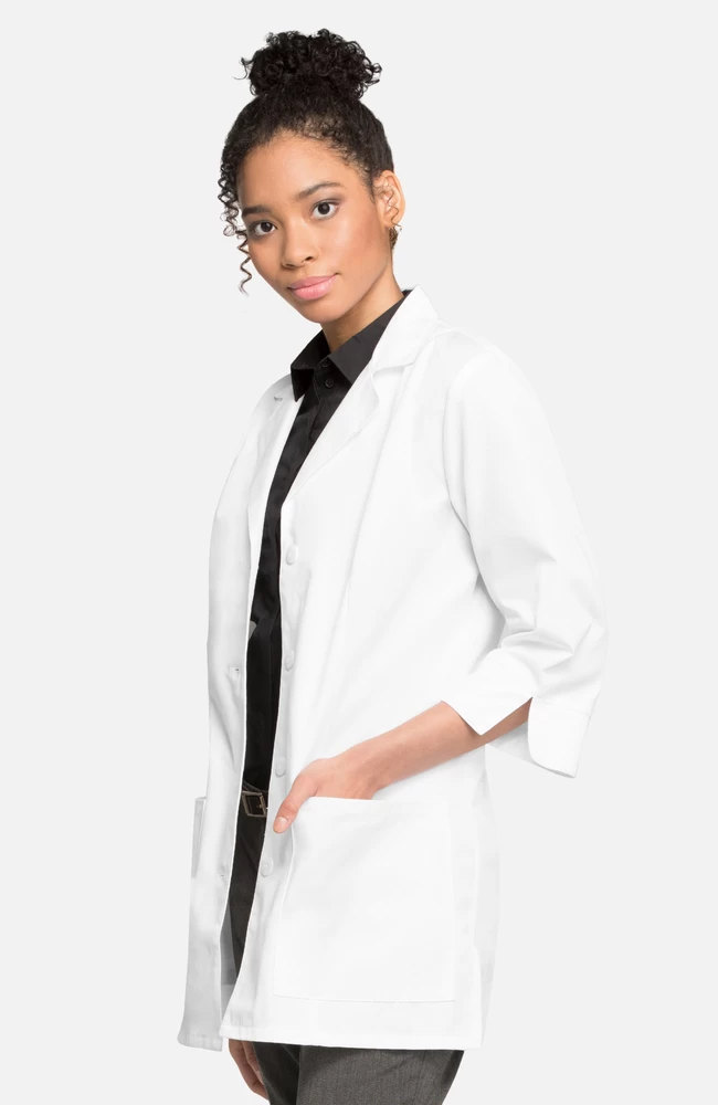 Cherokee Women's ¾ Sleeve 30½" Lab Coat 4 Cherokee Women's ¾ Sleeve 30½" Lab Coat - Image 2
