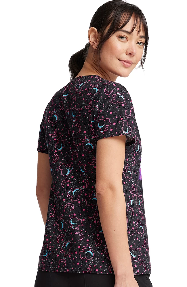 Cherokee Clearance Women's My Bright Future Print Scrub Top 4 Cherokee Clearance Women's My Bright Future Print Scrub Top - Image 2