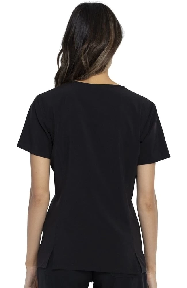 Cherokee Clearance Women's Cinderella Dream Print Scrub Top 4 Cherokee Clearance Women's Cinderella Dream Print Scrub Top - Image 2