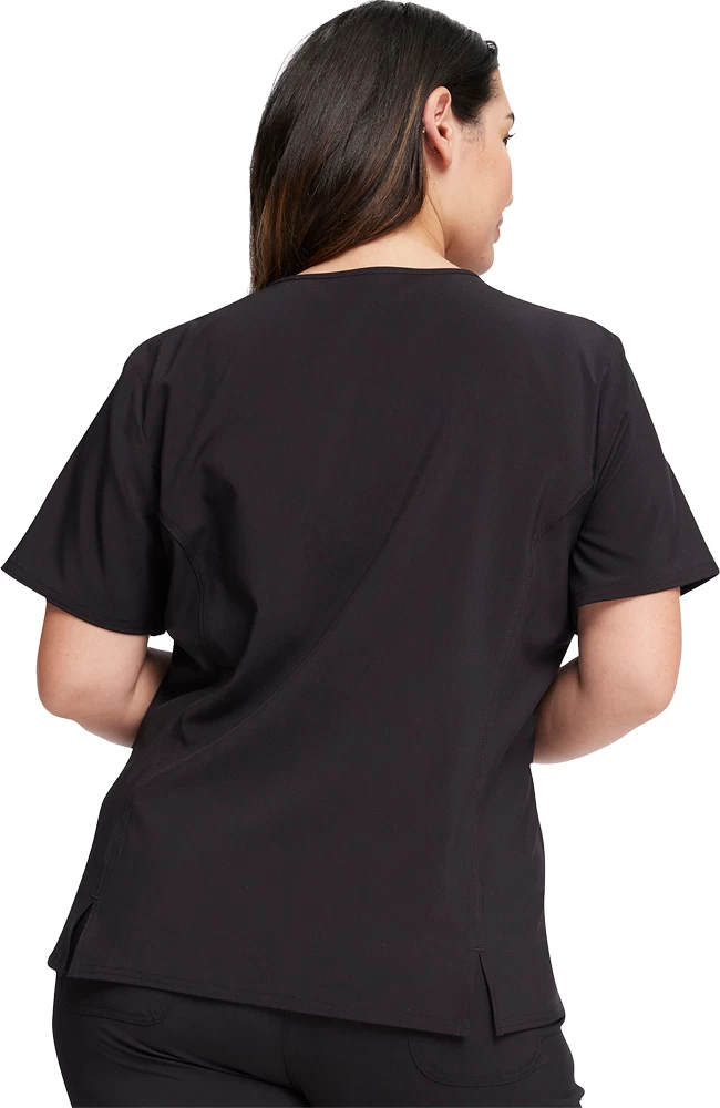 Cherokee Clearance Women's Super-Pets Print Scrub Top 4 Cherokee Clearance Women's Super-Pets Print Scrub Top - Image 2