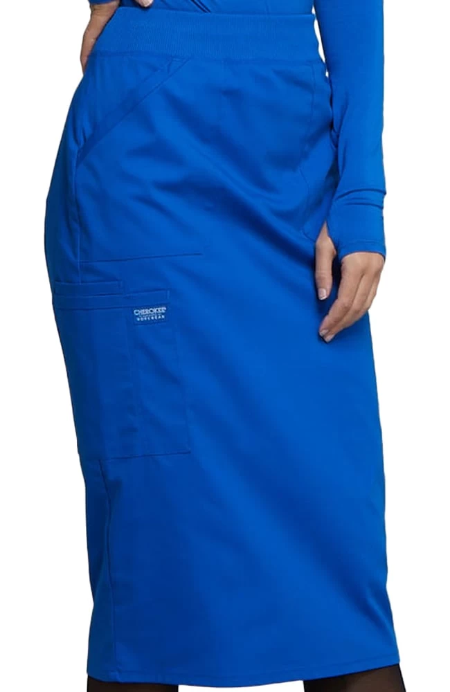 Clearance Women's Elastic Waistband Pull On Scrub Skirt 3 Clearance Women's Elastic Waistband Pull On Scrub Skirt - Image 2