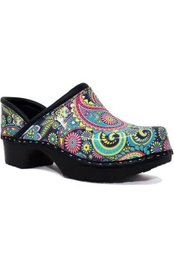 Women's Bombay Getaway Print Clog 5 Women's Bombay Getaway Print Clog -Medical Nurse Clothing Shop 2 cn fbbbg 650