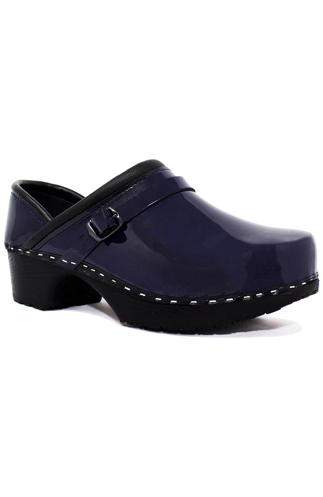 Women's Very Blueberry Patent Solid Clog 4 Women's Very Blueberry Patent Solid Clog - Image 2