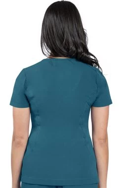 Clearance Women's Sloan Solid Scrub Top -Medical Nurse Clothing Shop 2 hh 2264 clearance 650