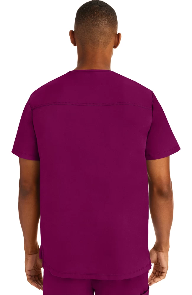 Men's Mason Solid Scrub Top 4 Men's Mason Solid Scrub Top - Image 2