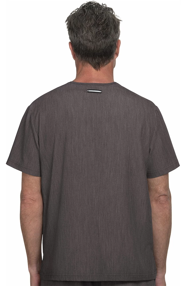 Men's On Call Solid Scrub Top 4 Men's On Call Solid Scrub Top - Image 2