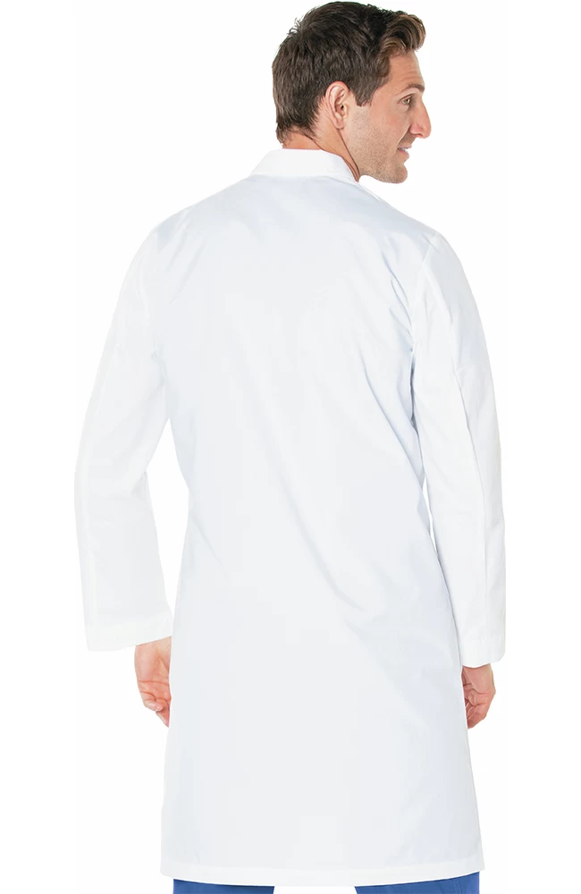 Men's 3-Pocket Full Length Poplin 41½" Lab Coat 4 Men's 3-Pocket Full Length Poplin 41½" Lab Coat - Image 2