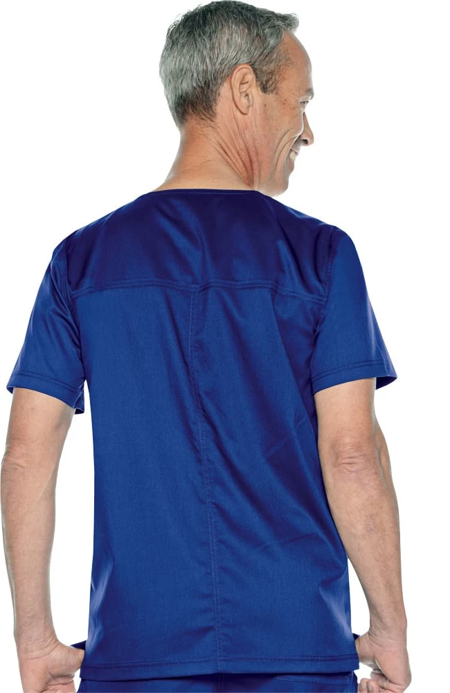 Men's Solid Scrub Top 4 Men's Solid Scrub Top - Image 2
