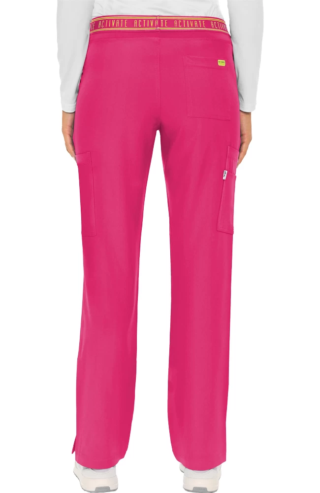 Women's Elastic Waist Scrub Pant 4 Women's Elastic Waist Scrub Pant - Image 2