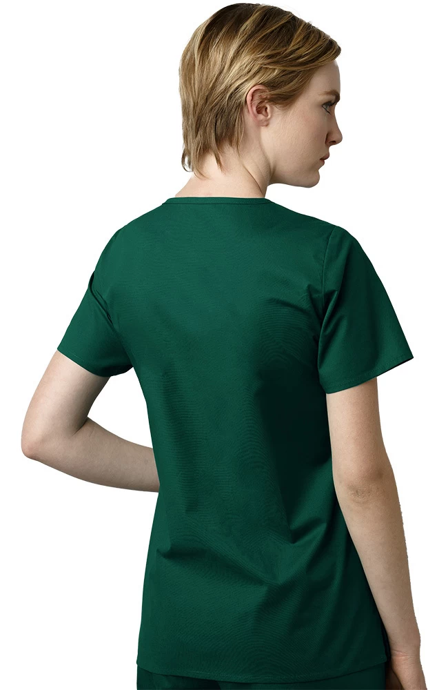 Women's Short Sleeve Snap Scrub Jacket 4 Women's Short Sleeve Snap Scrub Jacket - Image 2