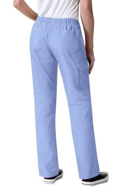 Clearance Women's Drawstring Elastic Waist Cargo Scrub Pant -Medical Nurse Clothing Shop 2 wk 5066 clearance 650