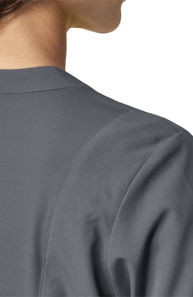 Clearance Women's Bomber Solid Scrub Jacket 4 Clearance Women's Bomber Solid Scrub Jacket - Image 2