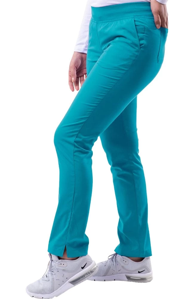 Clearance Women's Elastic Waistband Skinny Scrub Pant 5 Clearance Women's Elastic Waistband Skinny Scrub Pant - Image 3