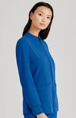 Barco Unify Women's Warm Up Scrub Jacket -Medical Nurse Clothing Shop 3 bc buw884 650