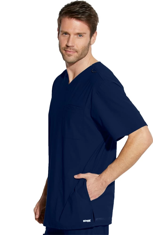 Clearance Men's Hydro Solid Scrub Top 5 Clearance Men's Hydro Solid Scrub Top - Image 3