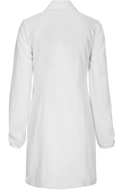Women's Notched Lapel 34" Lab Coat -Medical Nurse Clothing Shop 3 ck 20402 650