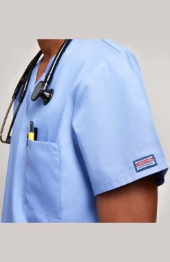 Unisex V-Neck Solid Scrub Top & Drawstring Cargo Scrub Pant Set 10 Unisex V-Neck Solid Scrub Top & Drawstring Cargo Scrub Pant Set -Medical Nurse Clothing Shop 3 ck 42set 650