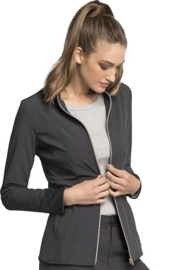 Cherokee Clearance Women's Zip Front Solid Scrub Jacket -Medical Nurse Clothing Shop 3 ck ck365 clearance 650