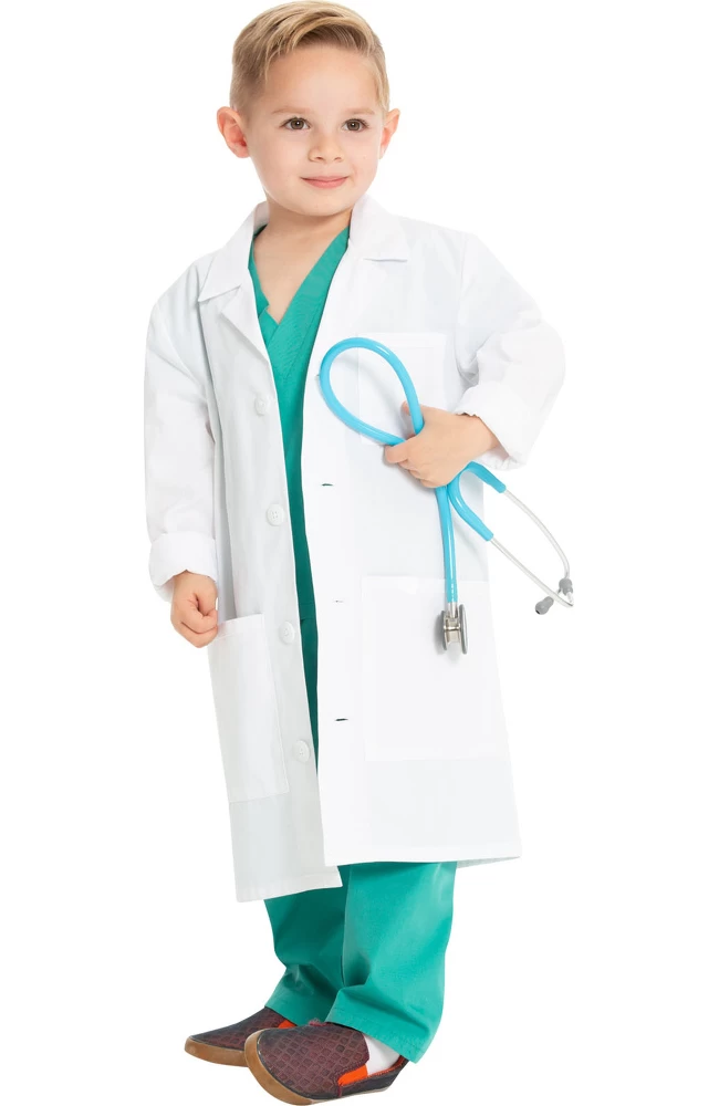 Cherokee Unisex Kids Lab Coat 5 Cherokee Unisex Kids Lab Coat - Image 3