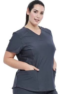 Cherokee Clearance Women's V-Neck Solid Scrub Top 9 Cherokee Clearance Women's V-Neck Solid Scrub Top -Medical Nurse Clothing Shop 3 ck ck723 clearance 650