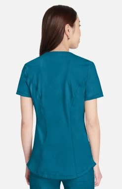 Cherokee Women's V-Neck Scrub Top -Medical Nurse Clothing Shop 3 ck ck840 650