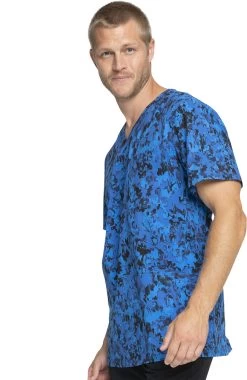 Cherokee Clearance Men's Paint That Grand Print Scrub Top 8 Cherokee Clearance Men's Paint That Grand Print Scrub Top -Medical Nurse Clothing Shop 3 ck ck920 printclearance 650 1