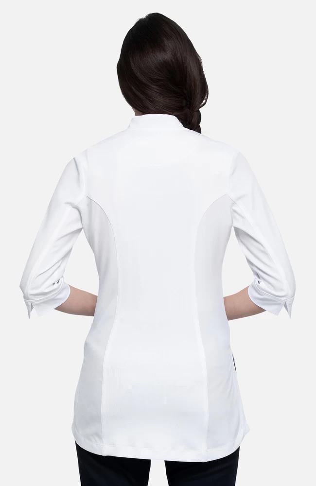 Cherokee Women's Zip Front Tunic Jacket 5 Cherokee Women's Zip Front Tunic Jacket - Image 3