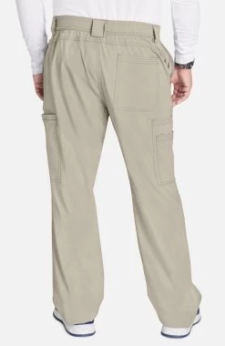 Cherokee Men's V-Neck Solid Scrub Top & Zip Fly Cargo Scrub Pant Set -Medical Nurse Clothing Shop 3 ck ckset03 650