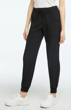 Women's The Jogger Low Rise Tapered Leg Scrub Pant -Medical Nurse Clothing Shop 3 ck hs030 650