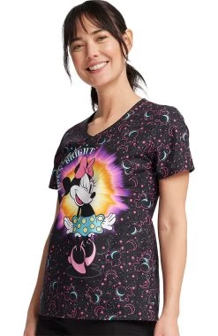 Cherokee Clearance Women's My Bright Future Print Scrub Top 9 Cherokee Clearance Women's My Bright Future Print Scrub Top -Medical Nurse Clothing Shop 3 ck tf626 printclearance 650 1