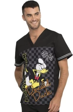 Cherokee Clearance Men's Built For Speed Print Scrub Top 7 Cherokee Clearance Men's Built For Speed Print Scrub Top -Medical Nurse Clothing Shop 3 ck tf702 printclearance 650