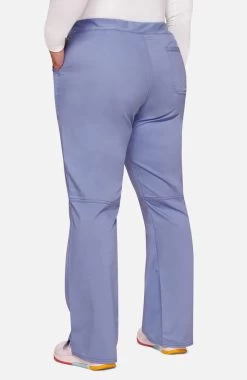 Women's Elastic Waistband Cargo Pull-On Scrub Pant -Medical Nurse Clothing Shop 3 ck ww110 650