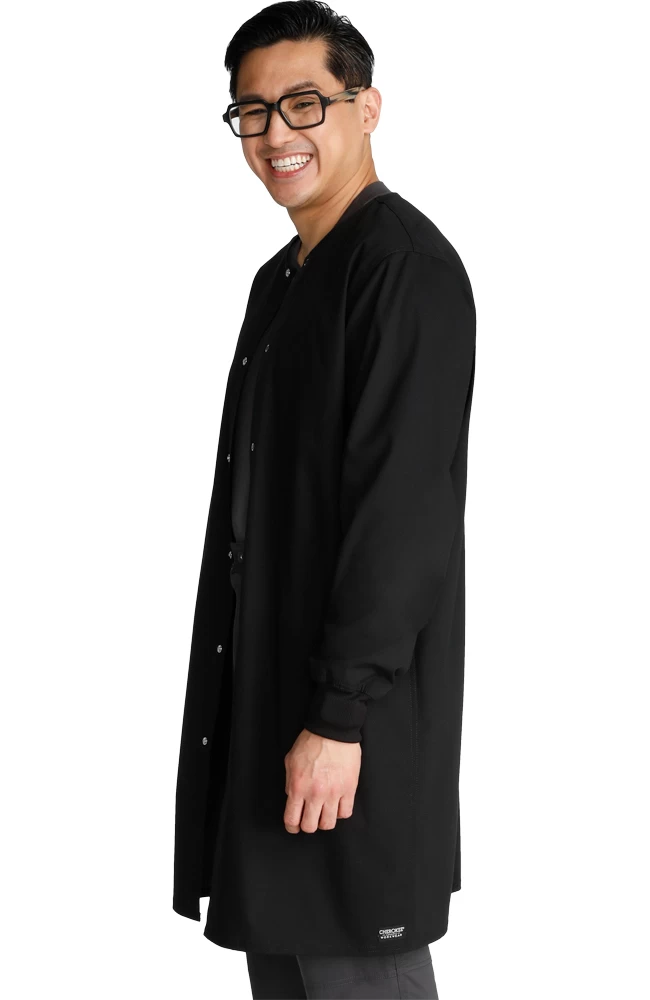 Unisex 40" Snap Front Lab Coat 5 Unisex 40" Snap Front Lab Coat - Image 3