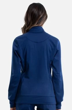 Women's Knit Solid Scrub Jacket -Medical Nurse Clothing Shop 3 ck ww371 650
