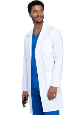 Men's 40" Notch Lapel Lab Coat -Medical Nurse Clothing Shop 3 ck ww410ab 650