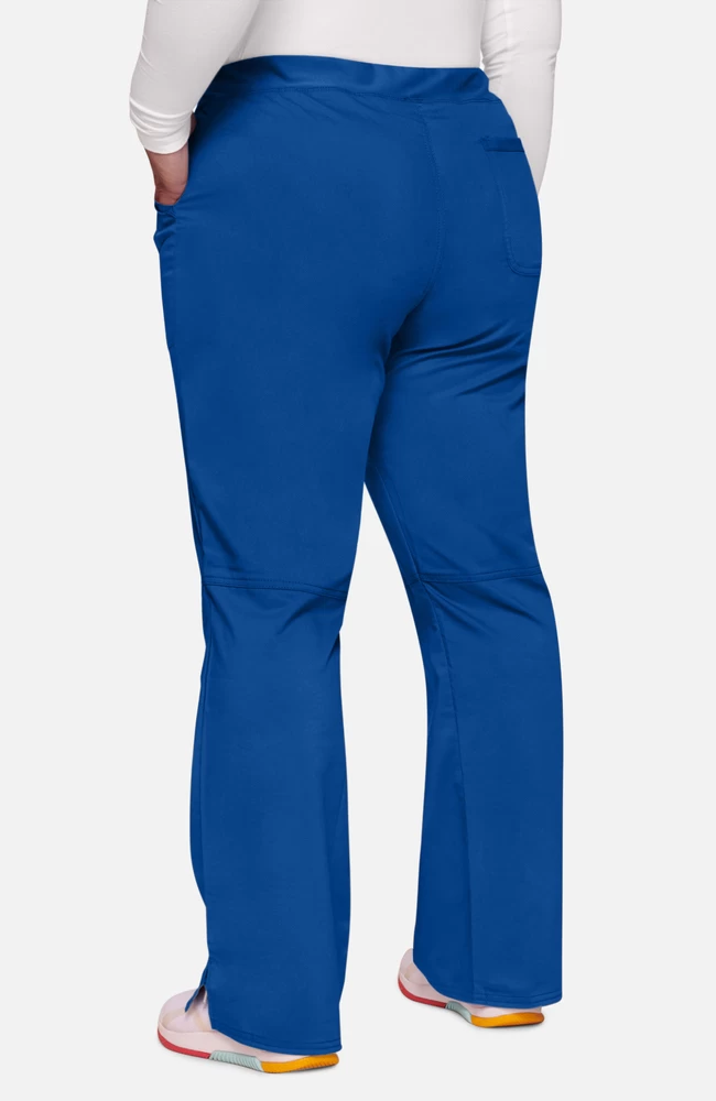 Women's V-Neck Solid Scrub Top & Elastic Waistband Scrub Pant 5 Women's V-Neck Solid Scrub Top & Elastic Waistband Scrub Pant - Image 3