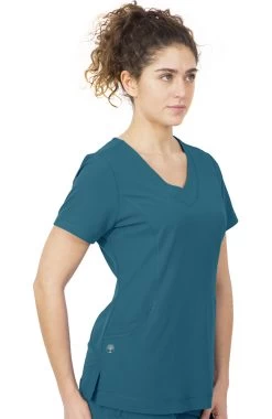 Clearance Women's Sloan Solid Scrub Top -Medical Nurse Clothing Shop 3 hh 2264 clearance 650