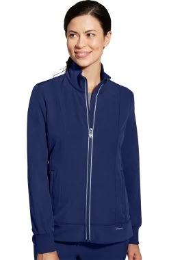 Women's Carly Stand Collar Jacket 11 Women's Carly Stand Collar Jacket -Medical Nurse Clothing Shop 3 hh 5068 650