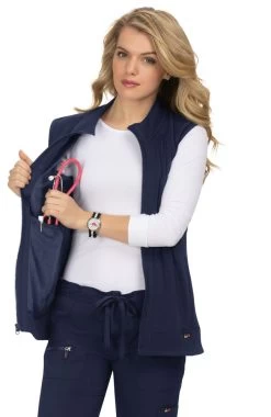 Clearance Women's Fearless Solid Scrub Vest 7 Clearance Women's Fearless Solid Scrub Vest -Medical Nurse Clothing Shop 3 ko 454 clearance 650