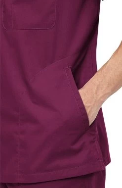 Men's Jason 3Pkt Solid Scrub Top -Medical Nurse Clothing Shop 3 ko 654 650
