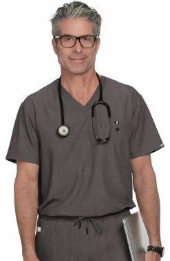 Men's On Call Solid Scrub Top 7 Men's On Call Solid Scrub Top -Medical Nurse Clothing Shop 3 ko 671 650